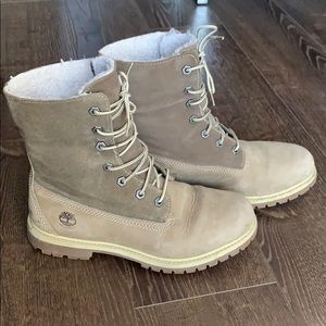 Jayne Light Brown (Army green) Timberland Boots